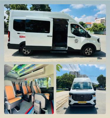 Xe 16 chỗ theo đoàn 