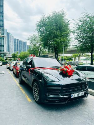 Xe Hoa Porsche Cayenne Đen