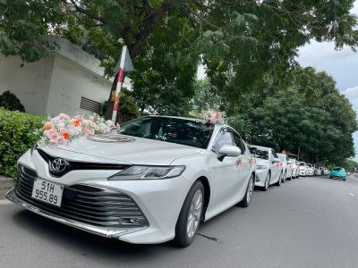 Xe Đoàn Rước Dâu Camry Thái