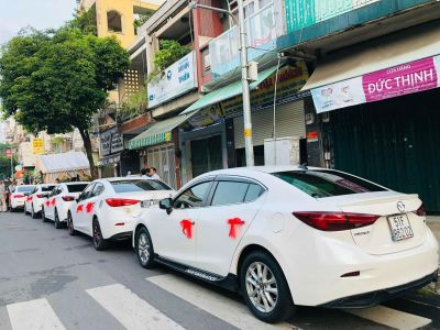 Xe Đoàn Rước Dâu Mazda 3