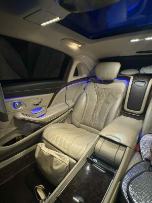 Mercedes S Nâng Cấp Maybach Trắng