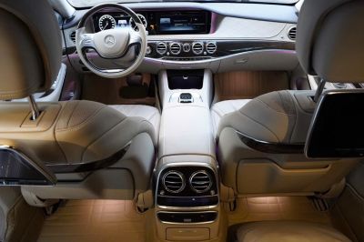 Mercedes S500 Nâng Cấp body Maybach