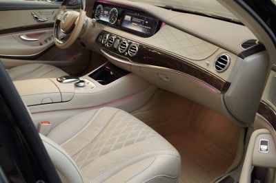 Mercedes S500 Nâng Cấp body Maybach