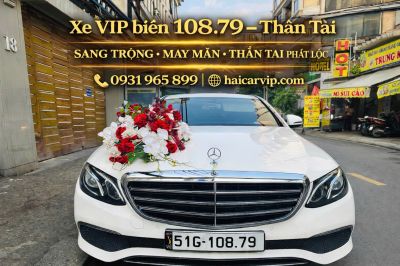 Xe Hoa Mercedes E200 FL Thần Tài 79